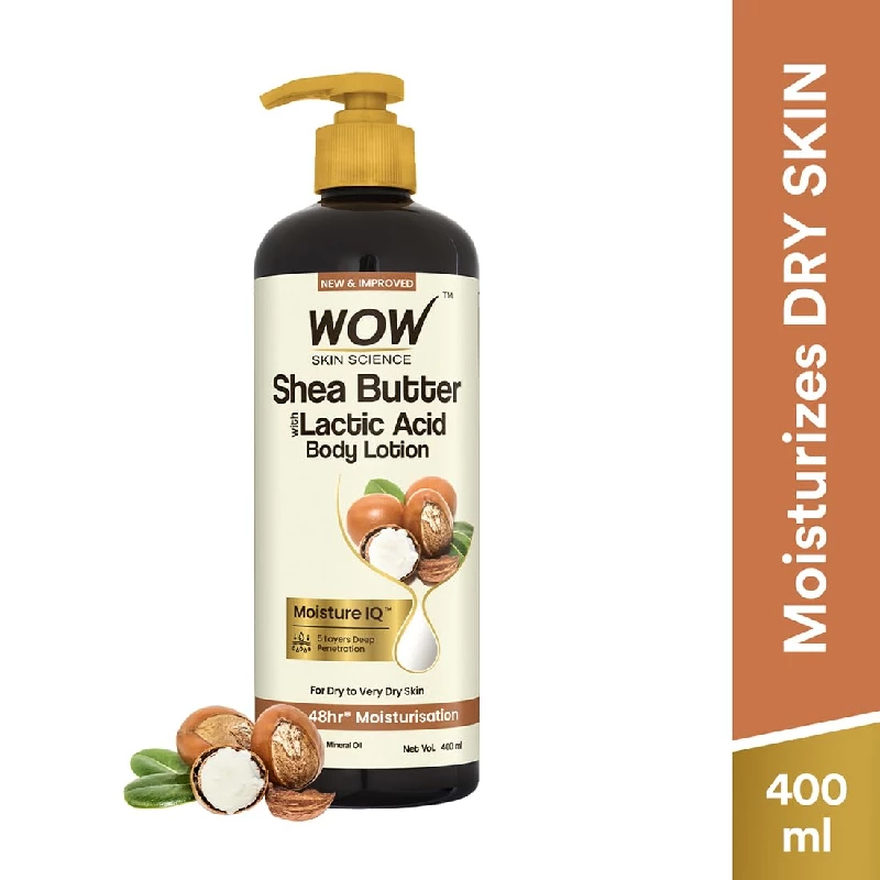 WOW Skin Science Shea Butter and Cocoa Butter Moisturizing Body Lotion, 400 ml-2.webp